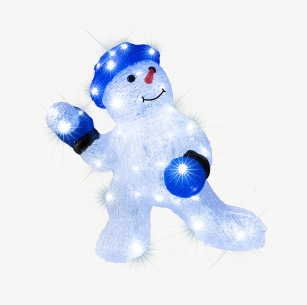 Lot De 2 Yo-Yo Lumineux Noël – Renne & Bonhomme De Neige LED Clignotantes, Super Cadeau Enfant 3 Ans+