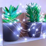 Guirlande micro LED solaire pour faire des décorations DIY chez soi ou dans son jardin