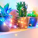 Guirlande micro LED solaire pour faire des décorations DIY chez soi ou dans son jardin